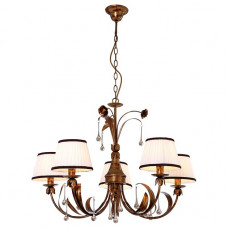 Подвесная люстра Arte Lamp Borgia A8100LM-5GA Подвесная люстра Arte Lamp Borgia A8100LM-5GA