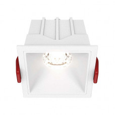Встраиваемый светодиодный светильник Maytoni Technical Alfa LED DL043-01-10W4K-SQ-W Встраиваемый светодиодный светильник Maytoni Technical Alfa LED DL043-01-10W4K-SQ-W