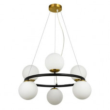 Подвесная люстра Arte Lamp Alcor A2224SP-6BK Подвесная люстра Arte Lamp Alcor A2224SP-6BK