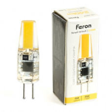 Лампа светодиодная Feron LB-423 G4 3W 230V 2700K 51167 Лампа светодиодная Feron LB-423 G4 3W 230V 2700K 51167