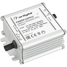 Блок питания Arlight ARPV-LG24040-PFC 24V 40W IP67 1,67A 029695 Блок питания Arlight ARPV-LG24040-PFC 24V 40W IP67 1,67A 029695