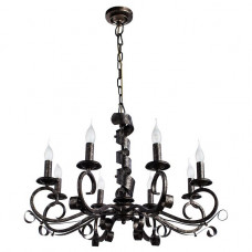 Подвесная люстра Arte Lamp Arena A8952LM-8BG Подвесная люстра Arte Lamp Arena A8952LM-8BG