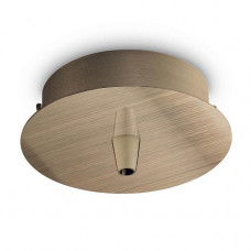 Основание для светильника Ideal Lux Rosone Metallo 1 Luce Ottone Brunito 249261 Основание для светильника Ideal Lux Rosone Metallo 1 Luce Ottone Brunito 249261