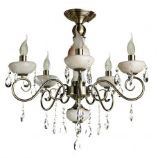 Потолочная люстра Arte Lamp Onyx Red A9591PL-5AB Потолочная люстра Arte Lamp Onyx Red A9591PL-5AB