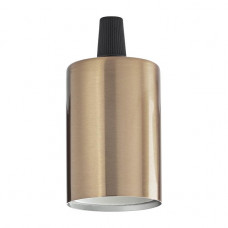 Патрон Ideal Lux Portalampada E27 Liscio Ottone Brunito 249247 Патрон Ideal Lux Portalampada E27 Liscio Ottone Brunito 249247