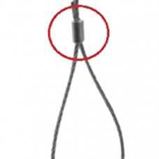 Зажим троса Arlight Clip-1mm 026647 Зажим троса Arlight Clip-1mm 026647