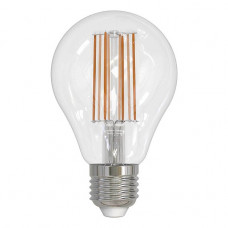 Лампа светодиодная филаментная Uniel E27 17W 3000K прозрачная LED-A70-17W/3000K/E27/CL PLS02WH UL-00004870 Лампа светодиодная филаментная Uniel E27 17W 3000K прозрачная LED-A70-17W/3000K/E27/CL PLS02WH UL-00004870