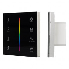 Панель управления Arlight Sens Smart-P30-RGBW Black 027104 Панель управления Arlight Sens Smart-P30-RGBW Black 027104