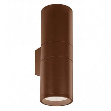 Уличный настенный светильник Ideal Lux Gun AP2 Small Coffee 163635 Уличный настенный светильник Ideal Lux Gun AP2 Small Coffee 163635