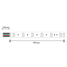 Светодиодная лента Favourite 12W/m 60LED/m 5050SMD RGB 5M 2001-71220 Светодиодная лента Favourite 12W/m 60LED/m 5050SMD RGB 5M 2001-71220