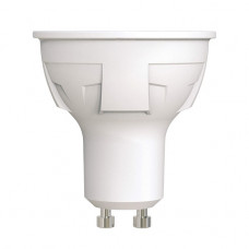 Лампа светодиодная диммируемая Uniel GU10 6W 3000K матовая LED-JCDR 6W/WW/GU10/FR/DIM PLP01WH UL-00003990 Лампа светодиодная диммируемая Uniel GU10 6W 3000K матовая LED-JCDR 6W/WW/GU10/FR/DIM PLP01WH UL-00003990