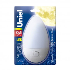 Настенный светодиодный светильник Uniel DTL-303-Овал/White/3LED/0,5W 02743