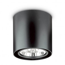 Потолочный светильник Ideal Lux Mood PL1 D15 Round Nero 243450 Потолочный светильник Ideal Lux Mood PL1 D15 Round Nero 243450