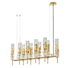 Подвесная люстра Crystal Lux Primavera SP10 Gold Подвесная люстра Crystal Lux Primavera SP10 Gold
