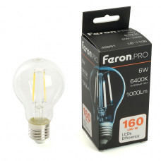 Лампа светодиодная Feron.PRO LB-1106 Шар E27 1000LM 6W 175-265V 6400K 48891 Лампа светодиодная Feron.PRO LB-1106 Шар E27 1000LM 6W 175-265V 6400K 48891