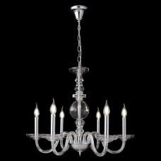 Подвесная люстра Crystal Lux ARABESQUE SP6 CHROME Подвесная люстра Crystal Lux ARABESQUE SP6 CHROME