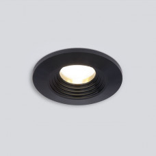 Встраиваемый светодиодный светильник Elektrostandard Gridi 9903 LED 3W 3000K COB BK черный a063923 Встраиваемый светодиодный светильник Elektrostandard Gridi 9903 LED 3W 3000K COB BK черный a063923