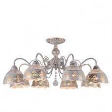 Потолочная люстра Arte Lamp Sicilia A9106PL-8WG Потолочная люстра Arte Lamp Sicilia A9106PL-8WG