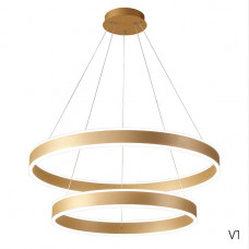 Подвесной светодиодный светильник Crystal Lux MUCHOS SP123W LED GOLD Подвесной светодиодный светильник Crystal Lux MUCHOS SP123W LED GOLD