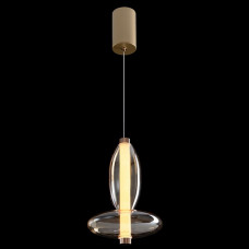 Подвесной светодиодный светильник Crystal Lux Quasar SP10W Led Amber Подвесной светодиодный светильник Crystal Lux Quasar SP10W Led Amber
