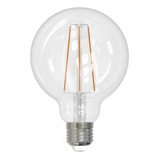 Лампа светодиодная филаментная Uniel E27 10W 4000K прозрачная LED-G95-10W/4000K/E27/CL PLS02WH UL-00004863 Лампа светодиодная филаментная Uniel E27 10W 4000K прозрачная LED-G95-10W/4000K/E27/CL PLS02WH UL-00004863