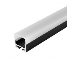 Профиль с рассеивателем Arlight SL-LINE-2011M-2500 BLACK+OPAL SQUARE 027993 Профиль с рассеивателем Arlight SL-LINE-2011M-2500 BLACK+OPAL SQUARE 027993