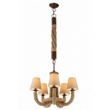 Подвесная люстра Arte Lamp Corda A8958LM-5BR Подвесная люстра Arte Lamp Corda A8958LM-5BR