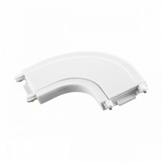 Соединитель L-образный скругленный с токопроводом для низковольтного шинопровода Novotech Shino Smal 135208