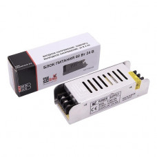 Блок питания SWG 24V 60W IP20 2,5A T-60-24 001385 Блок питания SWG 24V 60W IP20 2,5A T-60-24 001385