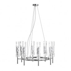 Подвесная люстра Crystal Lux Primavera SP8 Chrome Подвесная люстра Crystal Lux Primavera SP8 Chrome