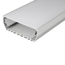 Профиль с рассеивателем Arlight ALU-POWER-116-2000 ANOD+FROST 021941 Профиль с рассеивателем Arlight ALU-POWER-116-2000 ANOD+FROST 021941
