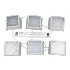 Встраиваемый светодиодный светильник Uniel ULP-0808 42W/4000К IP40 Grilyato White KIT06 (6 шт.) UL-00011060 Встраиваемый светодиодный светильник Uniel ULP-0808 42W/4000К IP40 Grilyato White KIT06 (6 шт.) UL-00011060