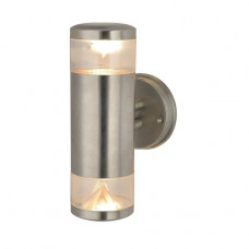 Уличный настенный светильник Arte Lamp Intrigo A8161AL-2SS Уличный настенный светильник Arte Lamp Intrigo A8161AL-2SS