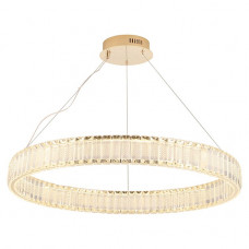 Подвесной светодиодный светильник Crystal Lux Musika SP70W Led Gold Подвесной светодиодный светильник Crystal Lux Musika SP70W Led Gold