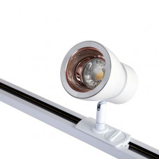 Трековый светильник Crystal Lux CLT 0.31 009 WH-GO Трековый светильник Crystal Lux CLT 0.31 009 WH-GO