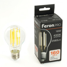 Лампа светодиодная Feron.PRO LB-1116 Шар E27 2580LM 16W 175-265V 4000K 51236 Лампа светодиодная Feron.PRO LB-1116 Шар E27 2580LM 16W 175-265V 4000K 51236