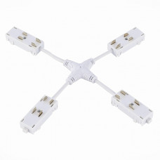 Коннектор X-образный ST Luce Skyline 220 ST015.522.20 Коннектор X-образный ST Luce Skyline 220 ST015.522.20