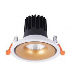 Встраиваемый светодиодный светильник Crystal Lux CLT 005C108 WH-GO 4000K Встраиваемый светодиодный светильник Crystal Lux CLT 005C108 WH-GO 4000K