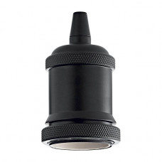 Патрон Ideal Lux Portalampada E27 Ghiera Nero 249209 Патрон Ideal Lux Portalampada E27 Ghiera Nero 249209