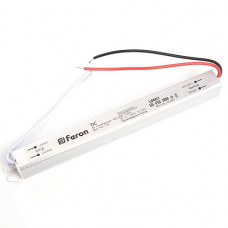Блок питания для светодиодной ленты Feron LB001 12V 24W IP20 2A 48011 Блок питания для светодиодной ленты Feron LB001 12V 24W IP20 2A 48011