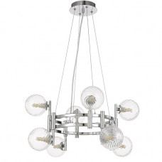 Подвесная люстра Crystal Lux Luxury SP8 Chrome Подвесная люстра Crystal Lux Luxury SP8 Chrome