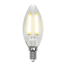 Набор светодиодных ламп филаментная Uniel E14 7,5W 3000K прозрачная LED-C35-7,5W/WW/E14/CL GLA01TR UL-00008081 Набор светодиодных ламп филаментная Uniel E14 7,5W 3000K прозрачная LED-C35-7,5W/WW/E14/CL GLA01TR UL-00008081