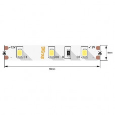 Светодиодная лента SWG 4,8W/m 60LED/m 2835SMD теплый белый 5M 007259 Светодиодная лента SWG 4,8W/m 60LED/m 2835SMD теплый белый 5M 007259