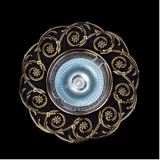 Встраиваемый светильник Artglass Spot 52 Brass Antique