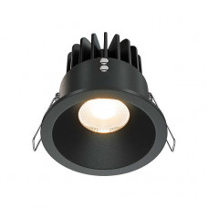 Встраиваемый светодиодный светильник Maytoni Technical Zoom Dim Triac DL034-L12W3K-D-B Встраиваемый светодиодный светильник Maytoni Technical Zoom Dim Triac DL034-L12W3K-D-B