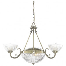 Подвесная люстра Arte Lamp Windsor Clear A3778LM-3-2AB Подвесная люстра Arte Lamp Windsor Clear A3778LM-3-2AB