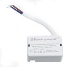 Драйвер для светодиодного светильника AL509 Feron 67-86V 18W IP20 0,22A LB0167 41217 Драйвер для светодиодного светильника AL509 Feron 67-86V 18W IP20 0,22A LB0167 41217