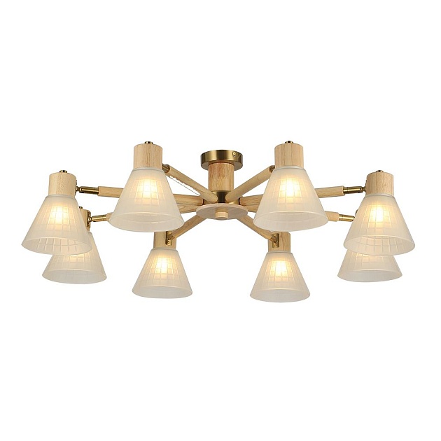 Потолочная люстра Arte Lamp Meleph A4096PL-8BR